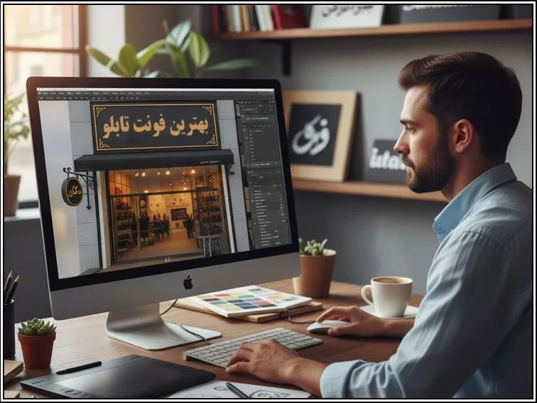 انتخاب فونت مناسب در طراحی تابلوهای تبلیغاتی انتخاب فونت در طراحی تابلوهای تبلیغاتی