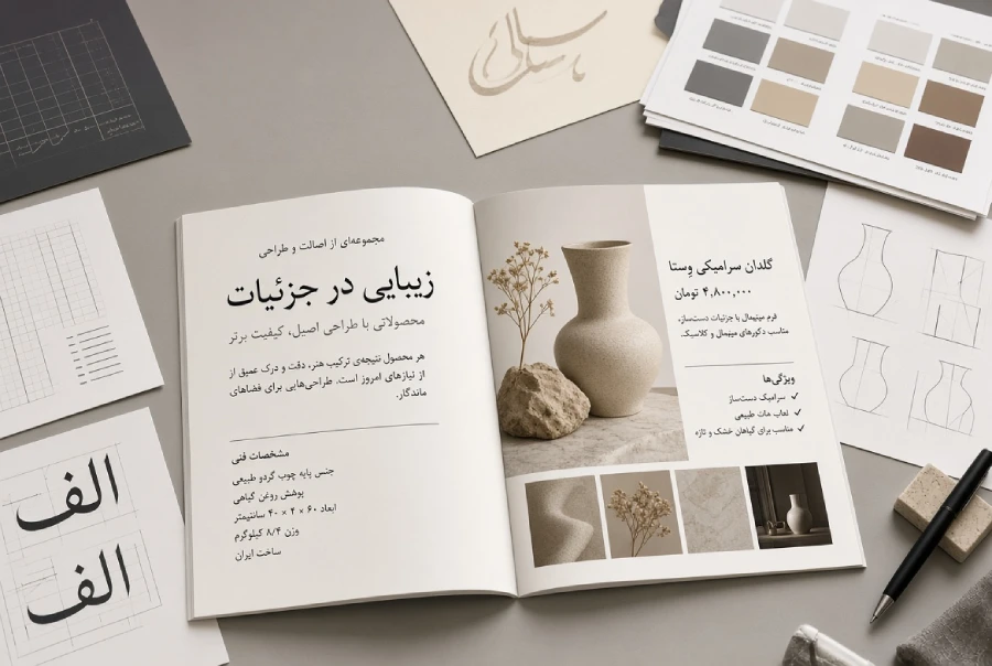 طراحی کاتالوگ